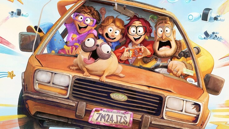 Митчеллы опять наваляют машинам в продолжении мультфильма