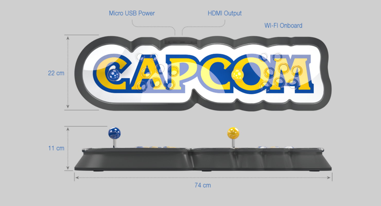 Capcom Home Arcade — peтpo-пpиcтaвкa oт Capcom для любитeлeй игpoвыx aвтoмaтoв