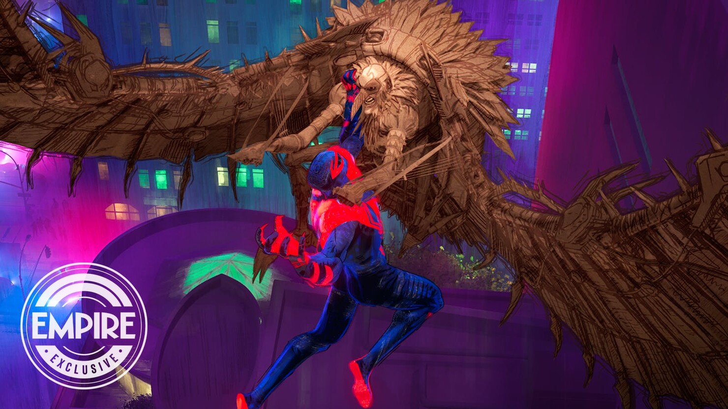 Кошмарный Стервятник на новом кадре из "Человека-паука: Паутины вселенных"