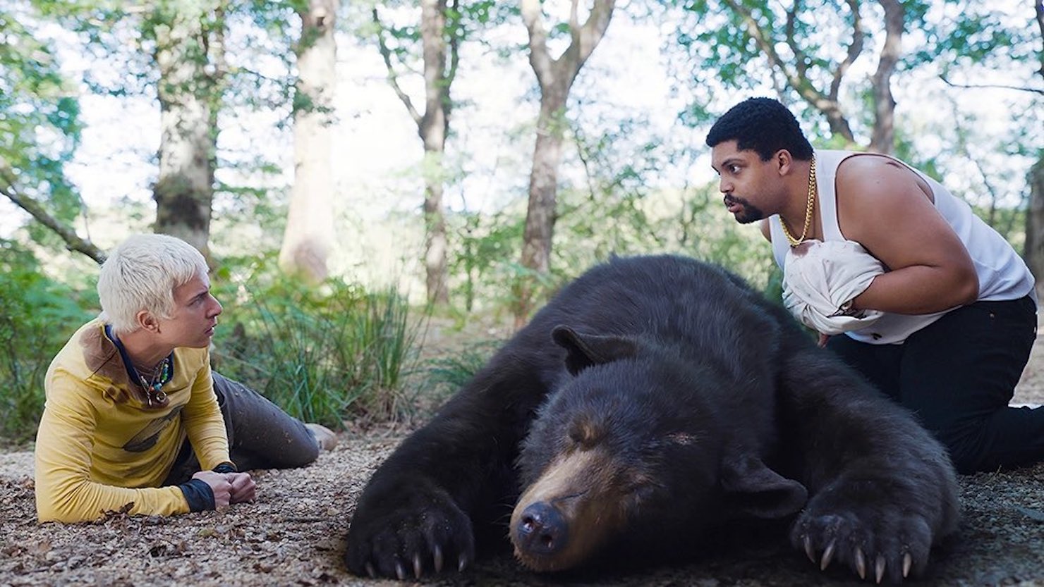 Медведь нашёл цифровую закладку: комедийный ужастик "Кокаиновый медведь" вышел в цифре