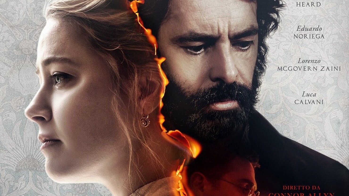 Эмбер Хёрд «В огне» на официальном постере мистического триллера