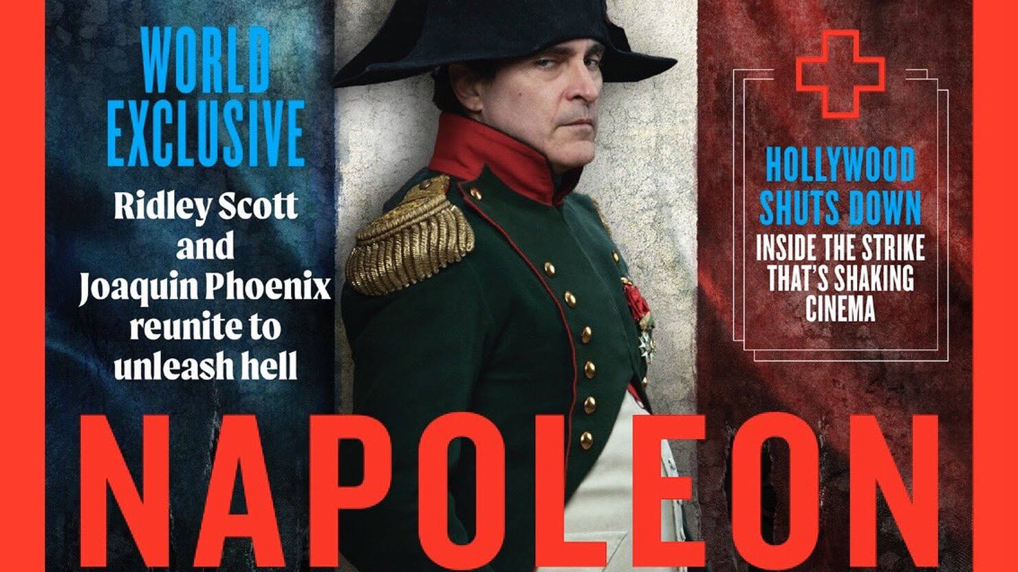 Полководец Хоакин Феникс на свежем промо-арте «Наполеона» Ридли Скотта Полководец Хоакин Феникс на свежем промо-арте «Наполеона» Ридли Скотта