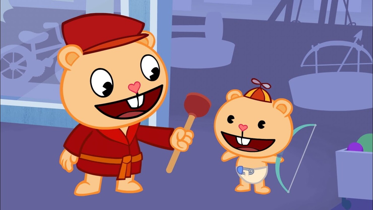 Happy Tree Friends возвращаются! И всё благодаря игре The Crackpet Show:  7ooo_ru — LiveJournal