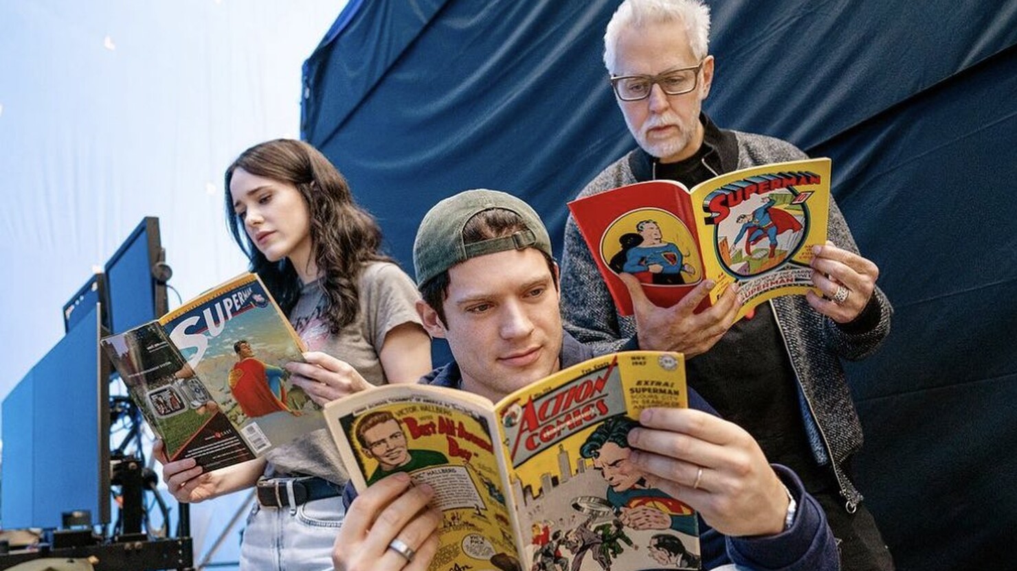 Супермен, Лоис Лейн и Джеймс Ганн отмечают очередную годовщину появления Человека из стали в комиксах (фото)