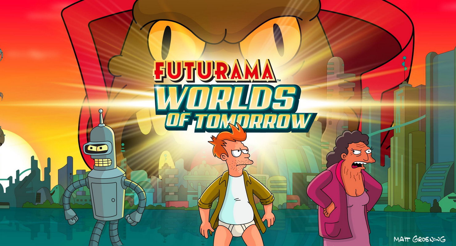 Futurama worlds of tomorrow бесконечные пицца