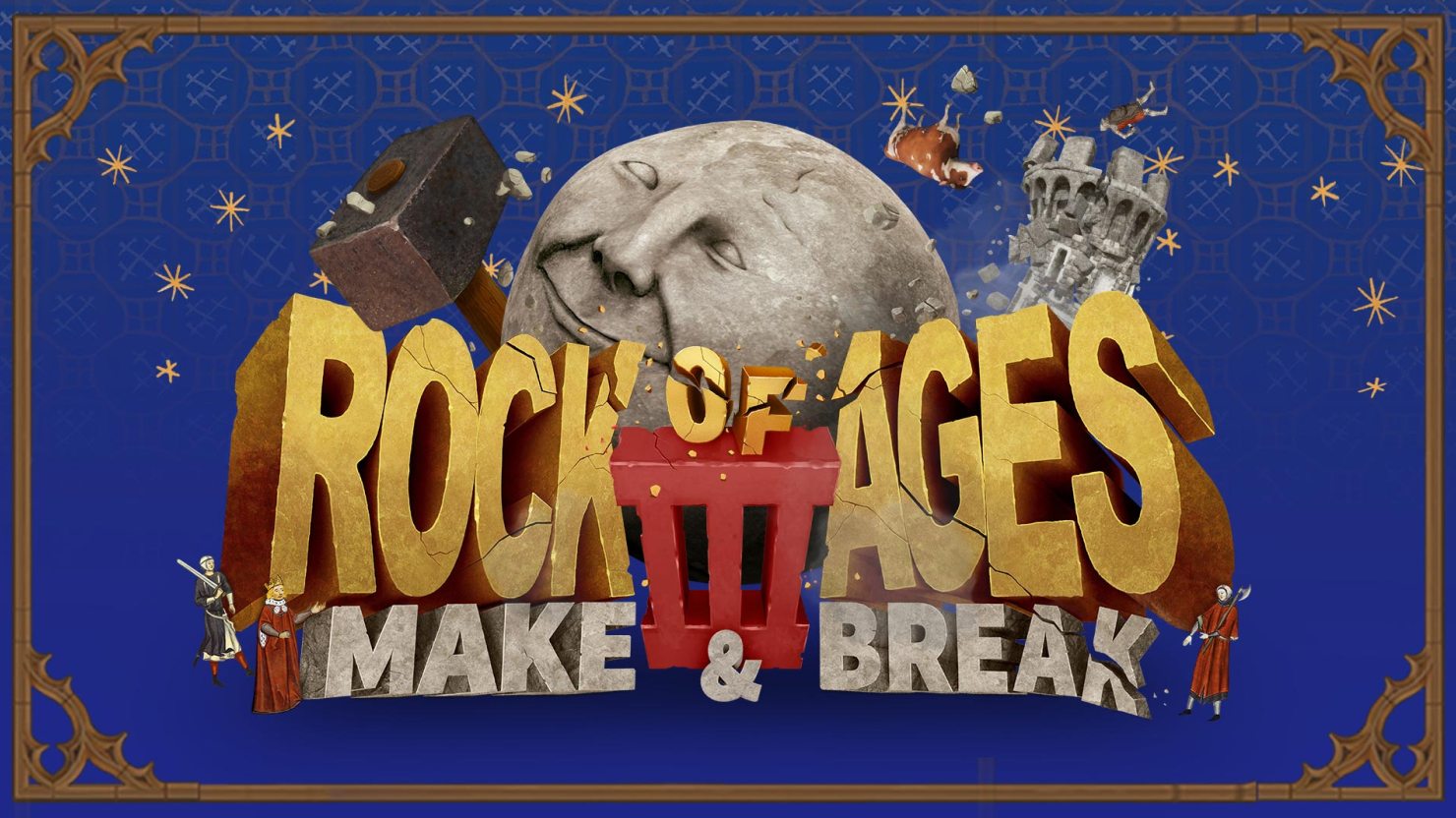 Rock of ages 3. Rock of ages III: make & Break. Логотип Rock of ages. Rock of ages 3 обложка.