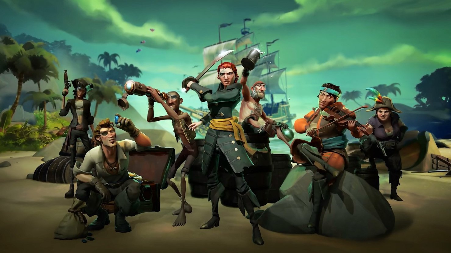 Sea of thieves джек воробей прохождение 5 глава